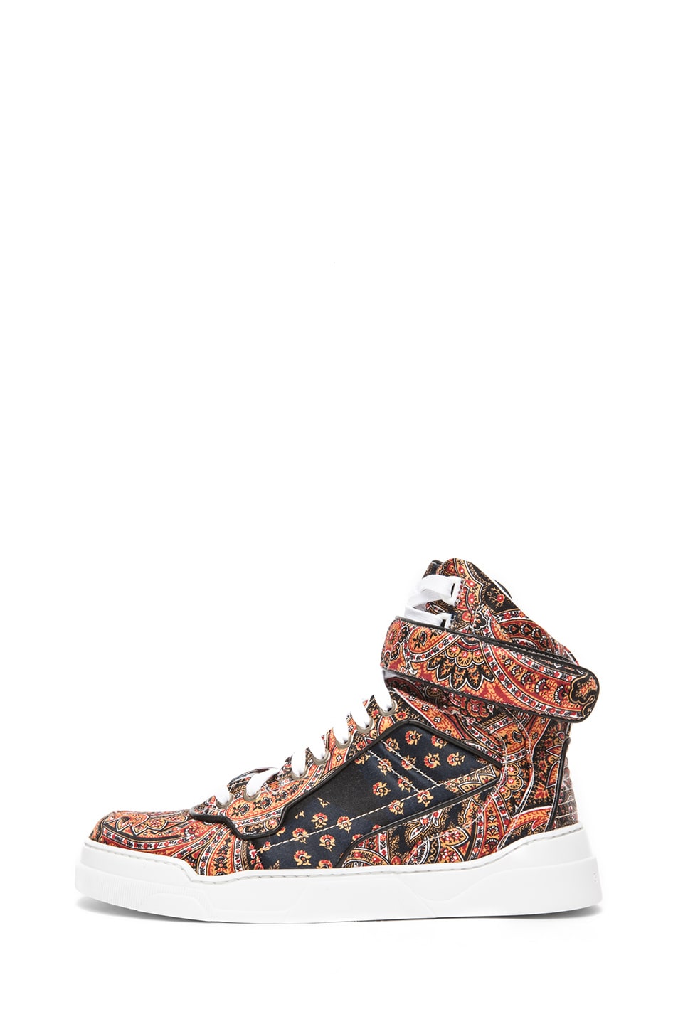 Image 1 of Givenchy Printed Twill Silk Sneaker in Multi