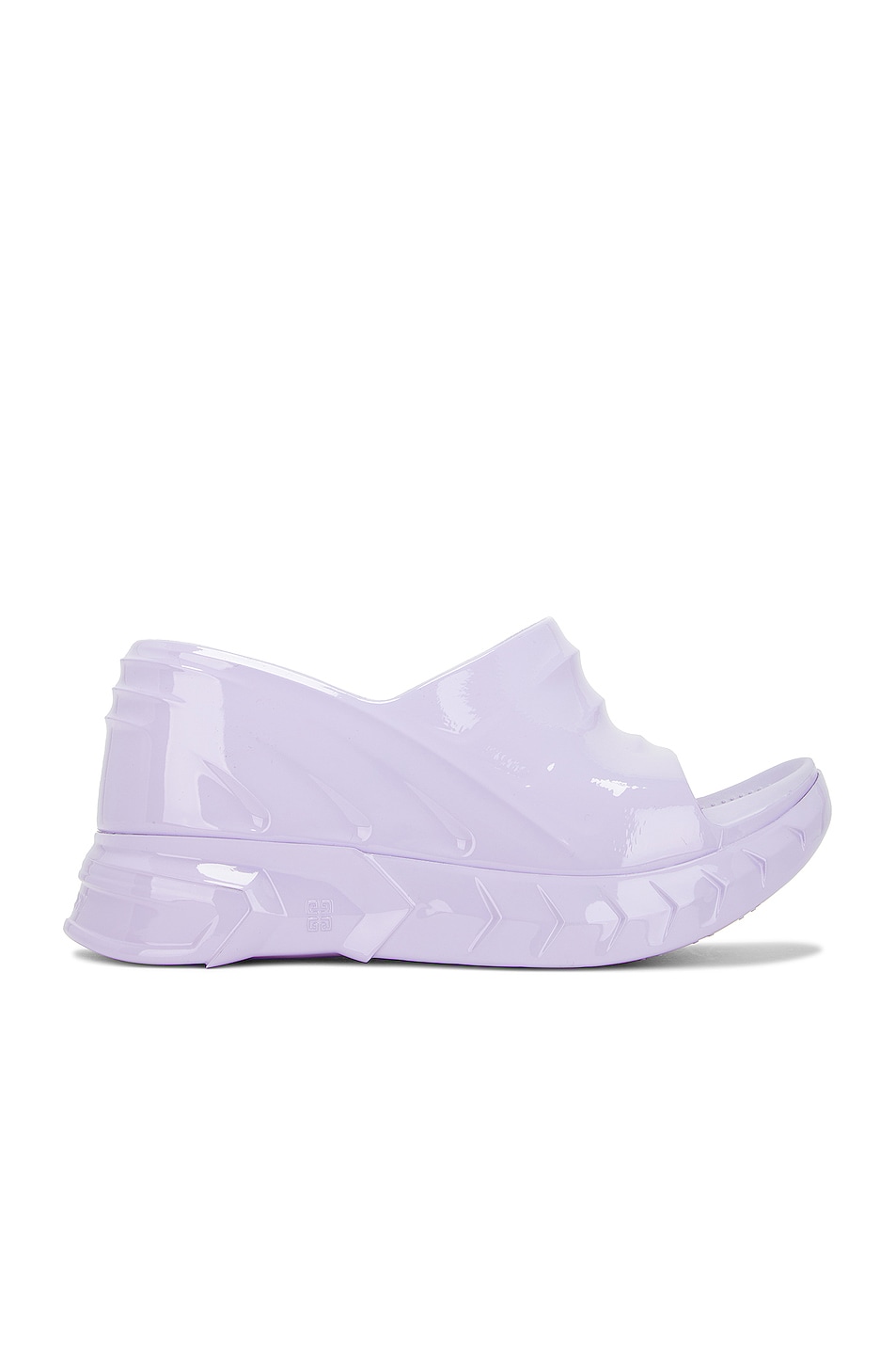 Image 1 of Givenchy Marshmallow Wedge Sandal in Cloud Blue