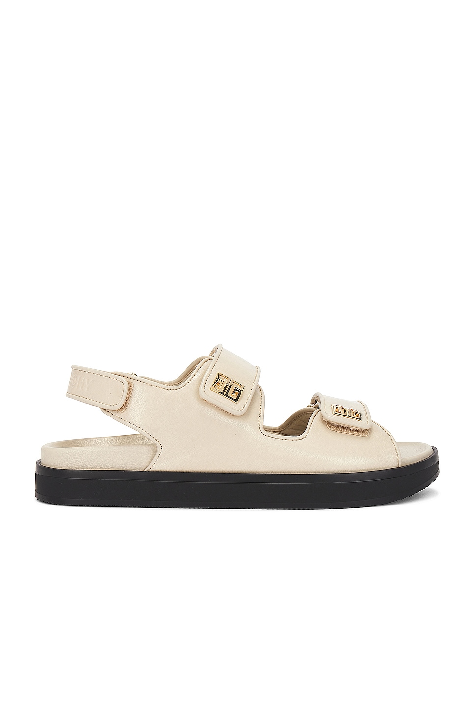 Image 1 of Givenchy 4G Strap Flat Sandal in Natural Beige
