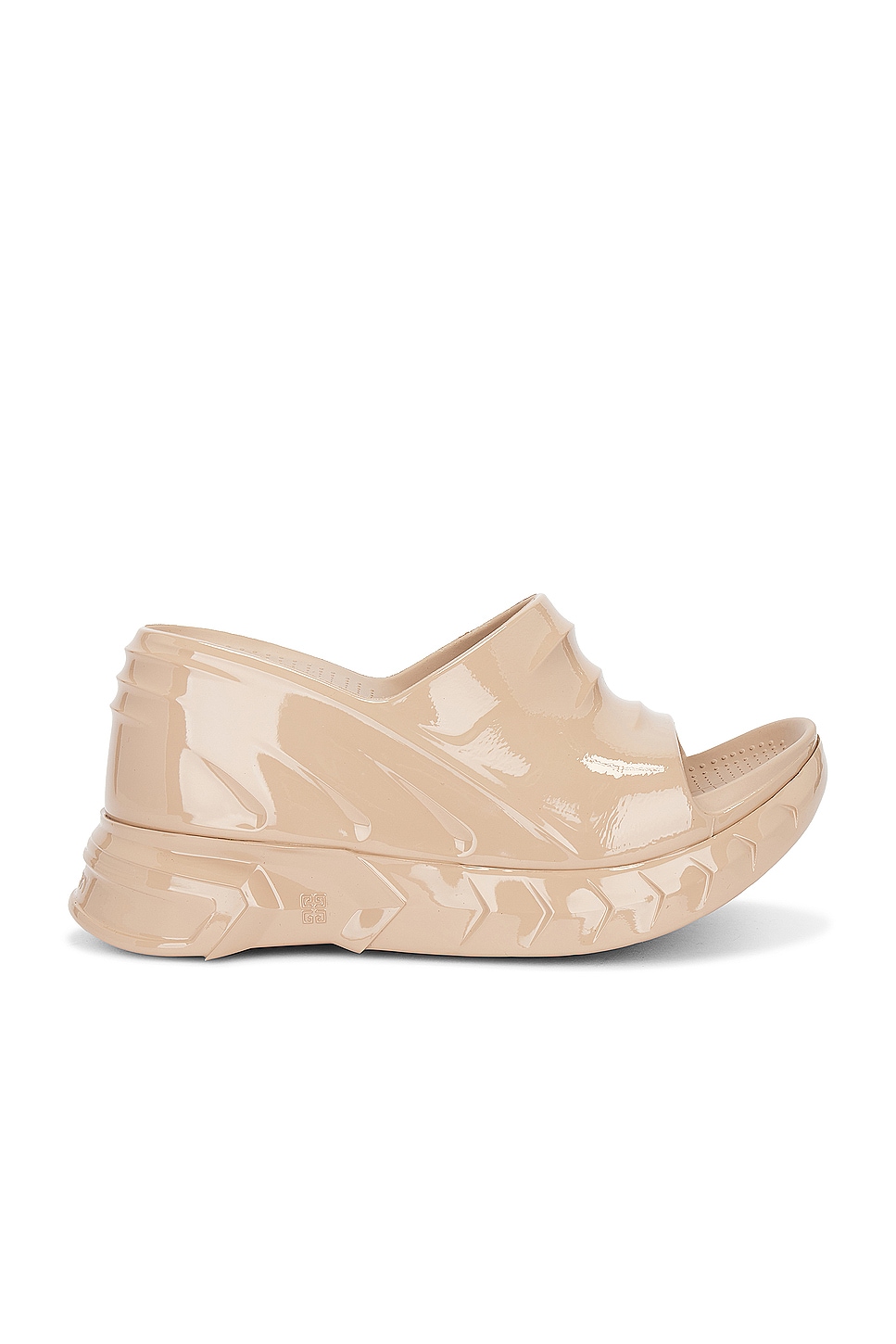 Image 1 of Givenchy Marshmallow Wedge Sandal in Nude