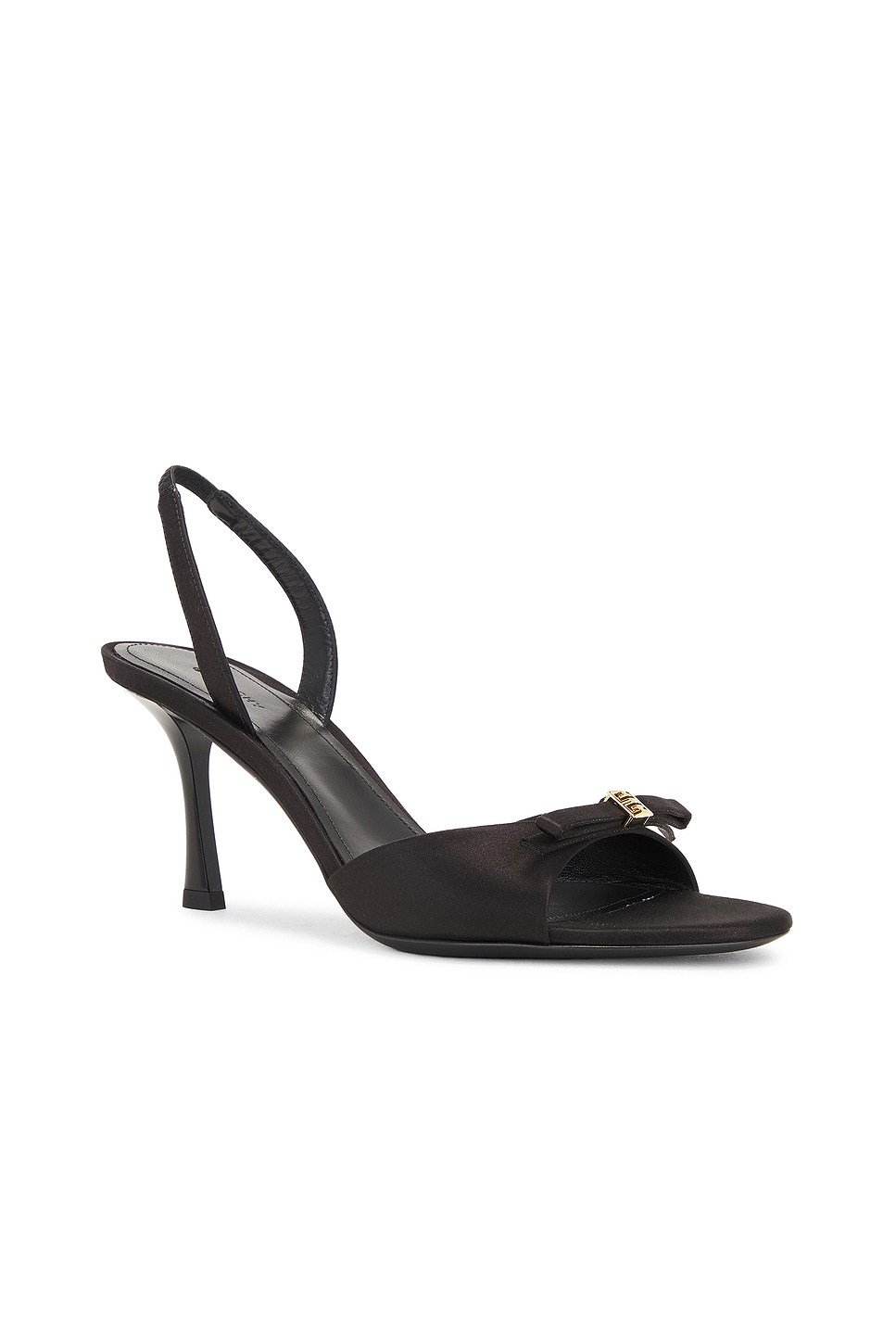 Shop Givenchy Slingback Sandal In Black