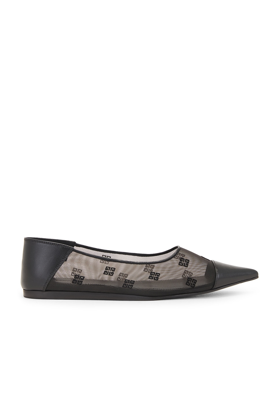 Image 1 of Givenchy Ballerina Flat in Black