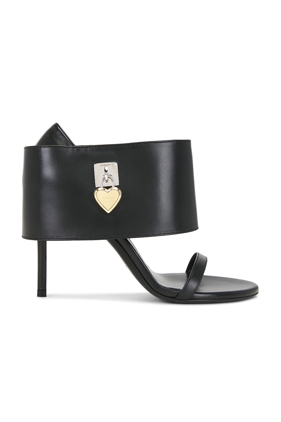 Image 1 of Givenchy Shark Lock Sandal in Black