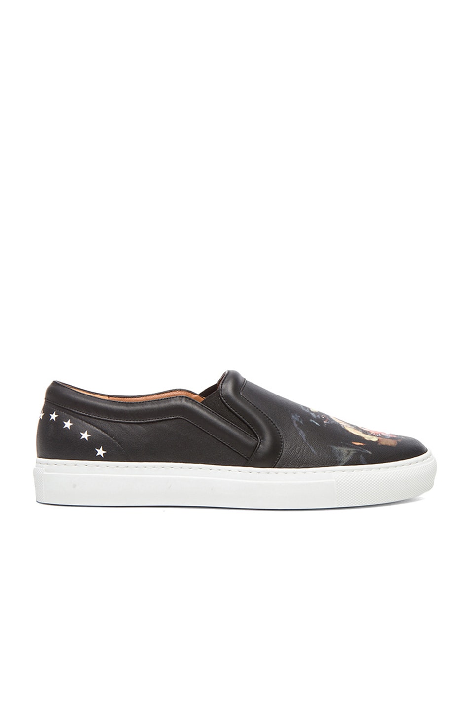 Image 1 of Givenchy Rottweiler Skate Leather Sneakers in Multi