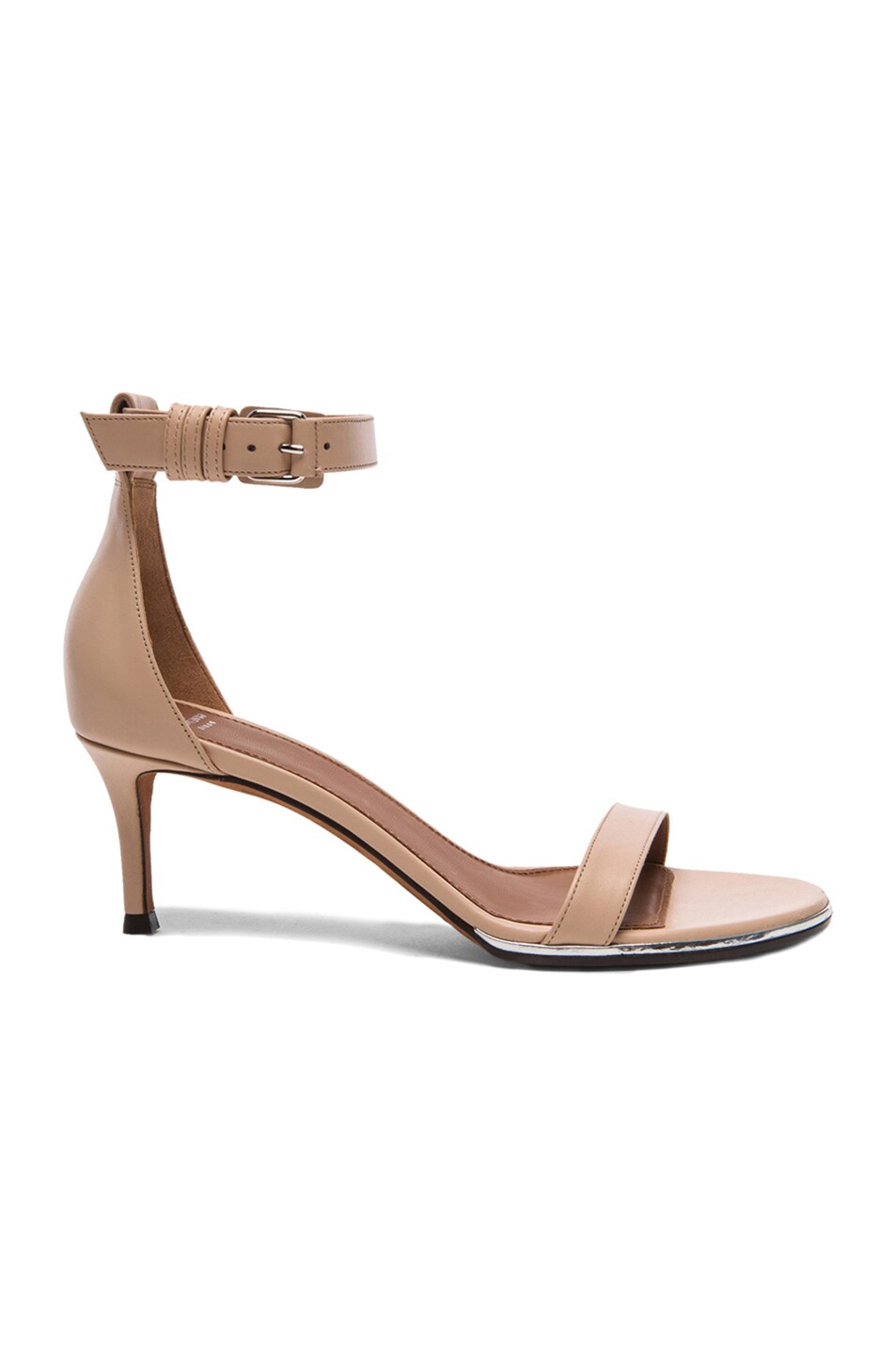Image 1 of Givenchy Nadia Leather Sandals in Beige