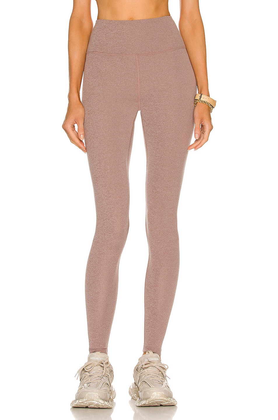 Image 1 of Girlfriend Collective Seamless High-Rise Legging in Heather Cocoon