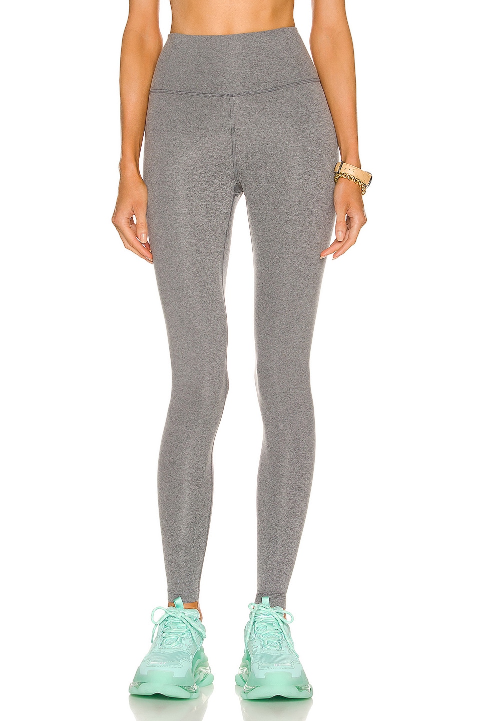 Image 1 of Girlfriend Collective Seamless High-Rise Legging in Heather Gravel