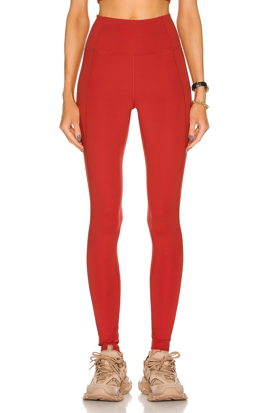 Image 1 of Girlfriend Collective High-Rise Compressive Legging in Ember