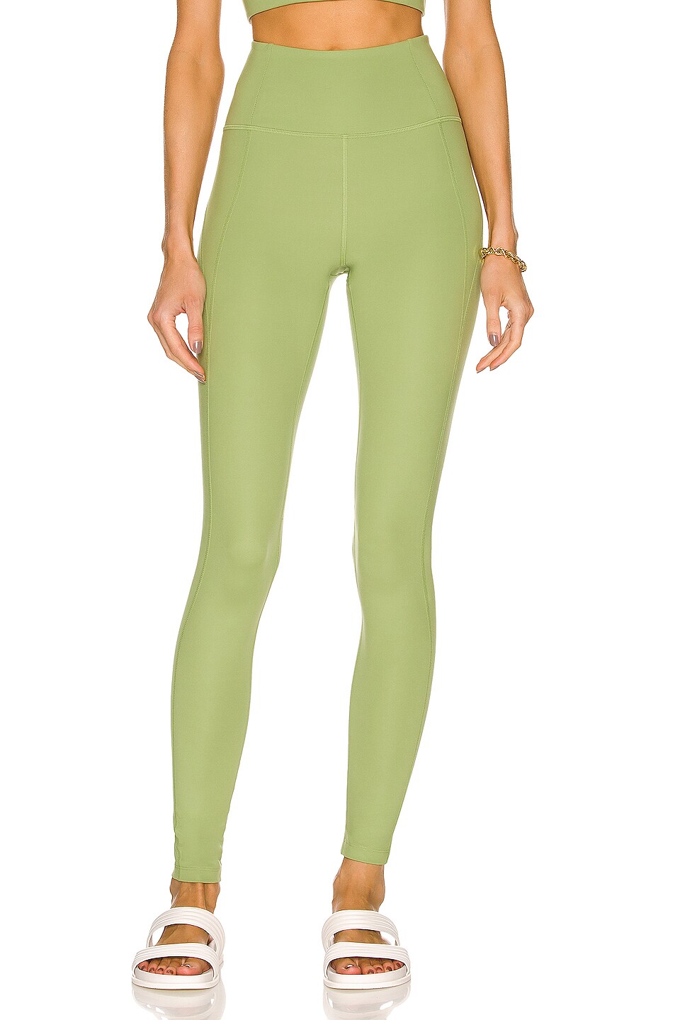 Image 1 of Girlfriend Collective High Rise Compressive Legging in Mantis