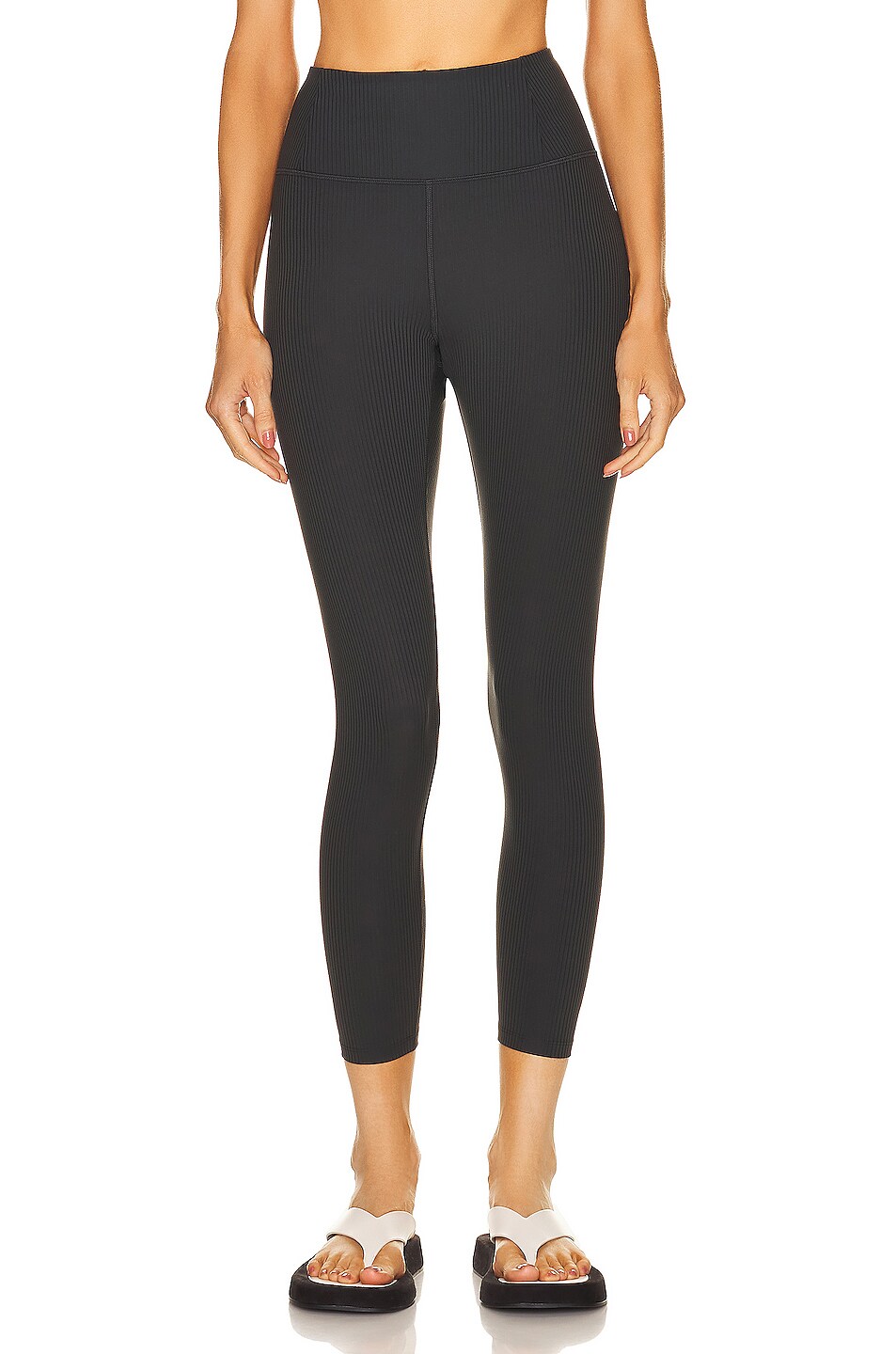 Image 1 of Girlfriend Collective Rib High-Rise Legging in Black