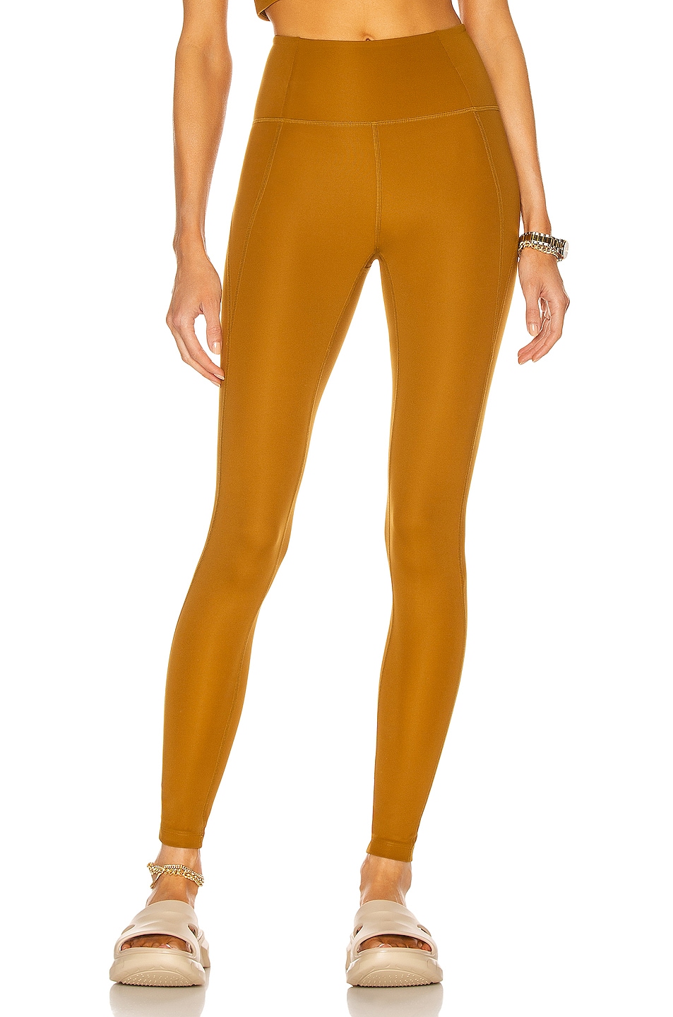 Image 1 of Girlfriend Collective High-Rise Compressive Legging in Saddle