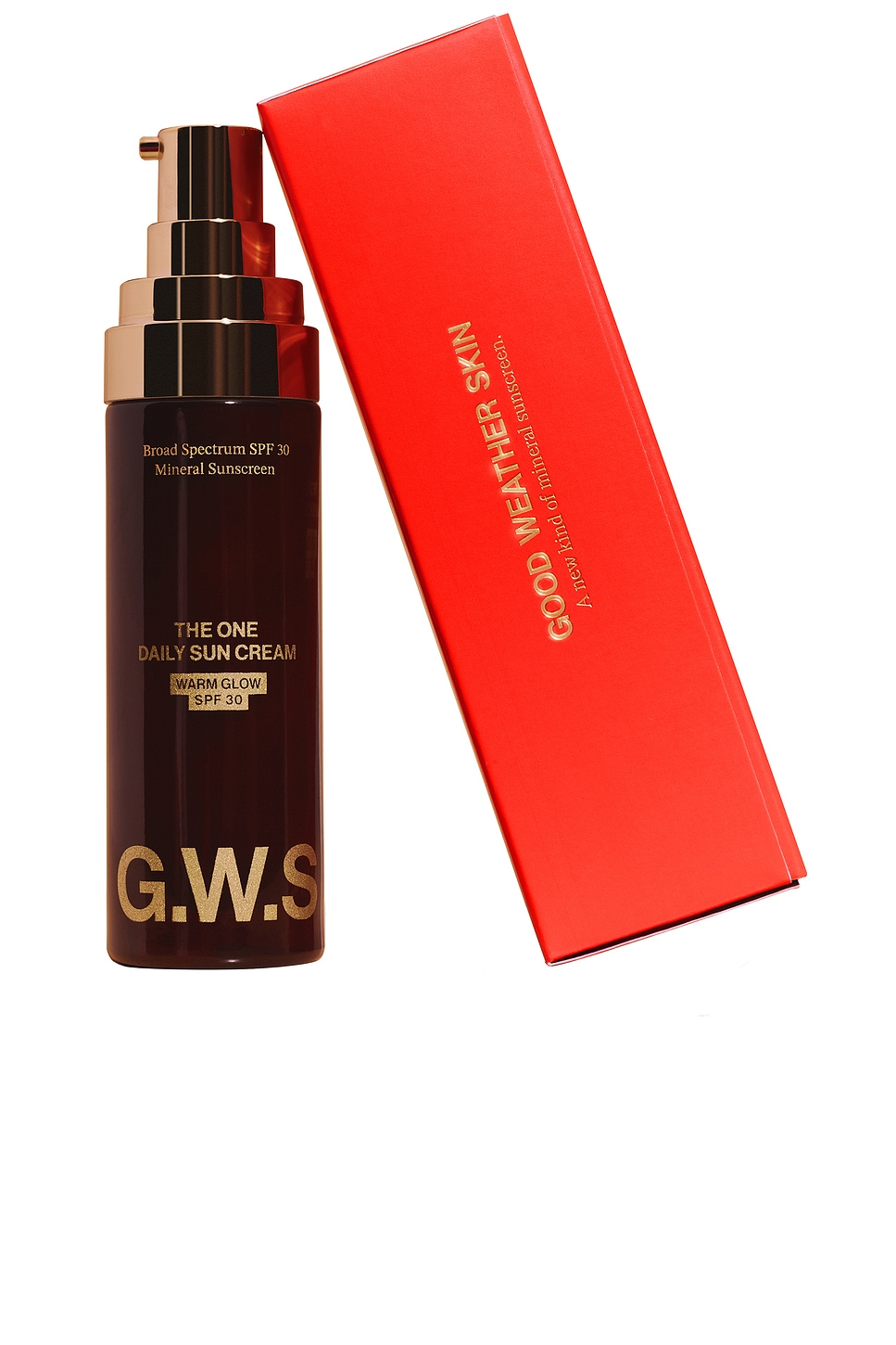 Good Weather Skin The One Daily Sun Cream Warm Glow Spf 30