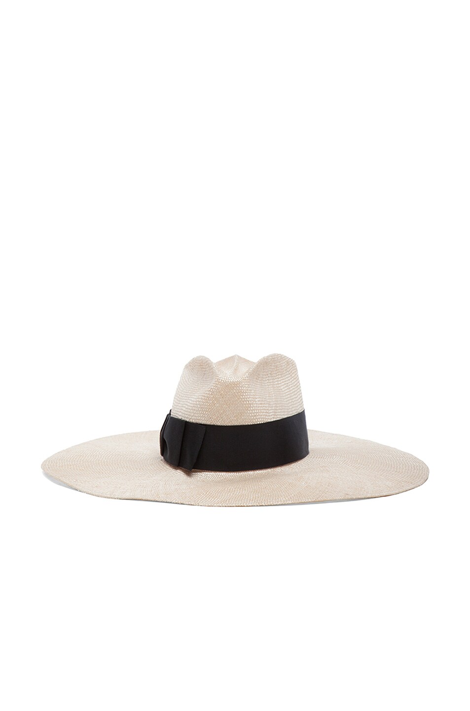 Image 1 of Gladys Tamez Millinery The Wren Hat in Natural & Black