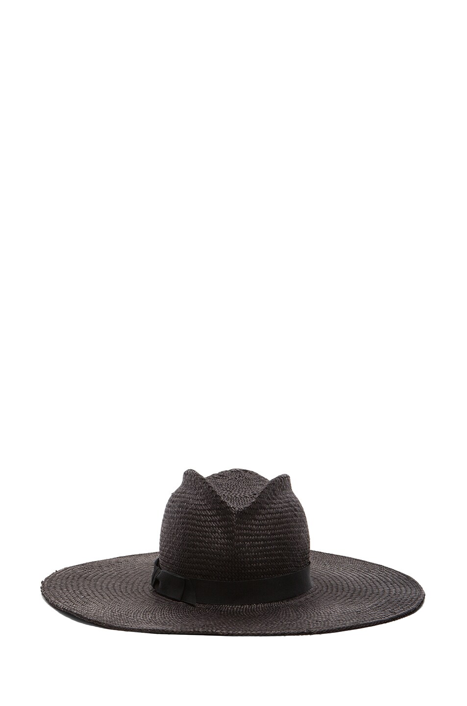 Image 1 of Gladys Tamez Millinery The Bianca Hat in Black
