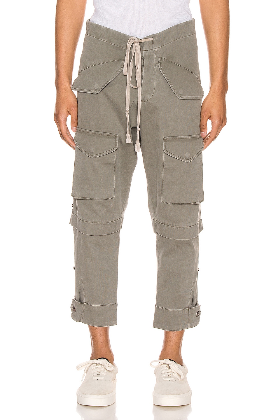 Image 1 of Greg Lauren GI Cargo Pants in Army