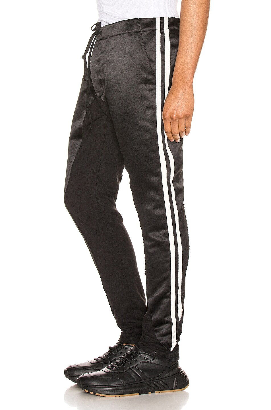 Image 1 of Greg Lauren Slim Pants in Black