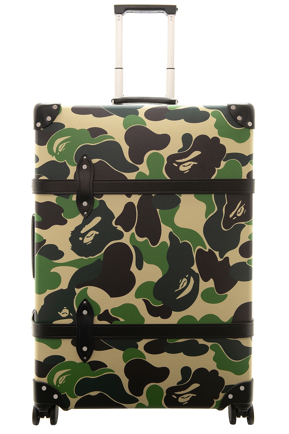 Shop Globe-trotter X A Bathing Ape Large Check In Green