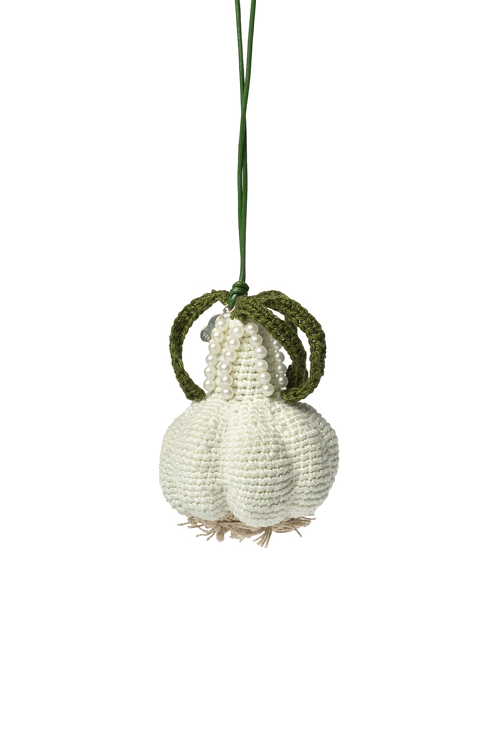 Gohar World Garlic Crochet Bag Charm
