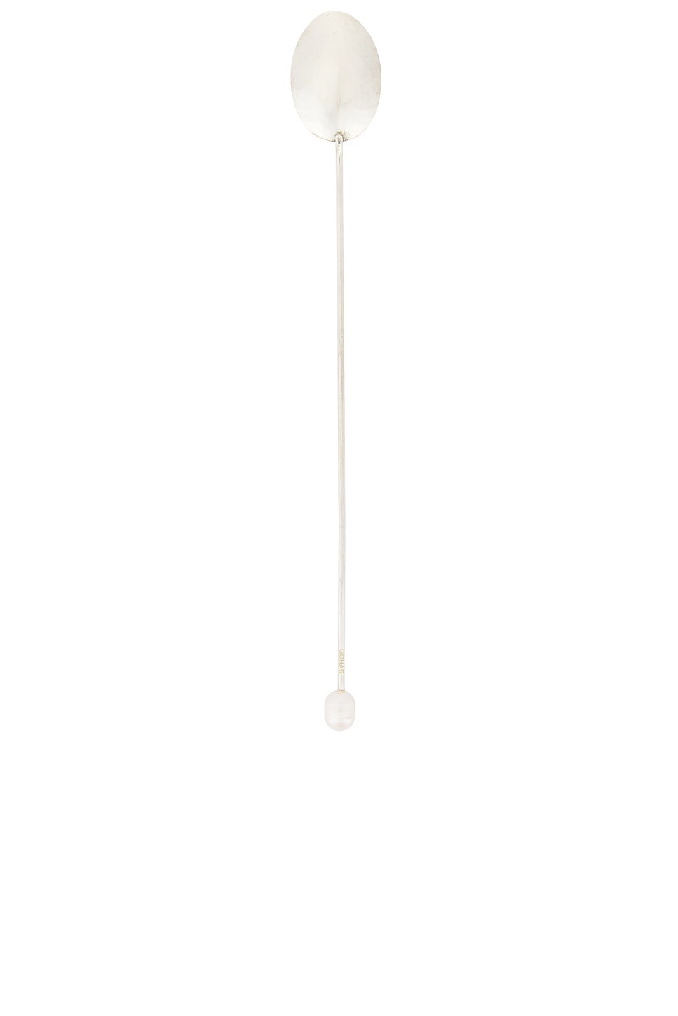 Gohar World Pearl Iced Tea Spoon In White