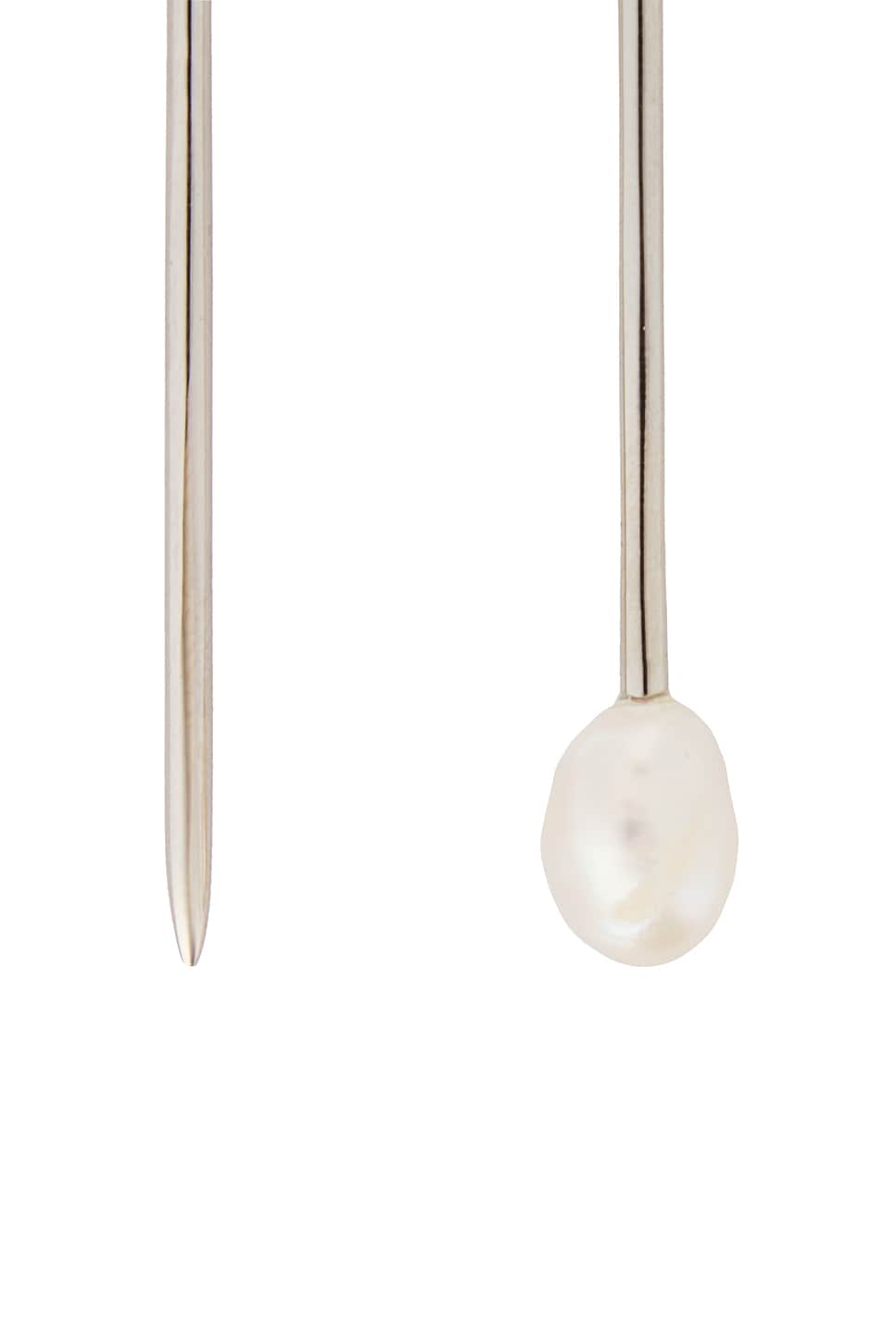 Gohar World Pearl Toothpicks In Silver