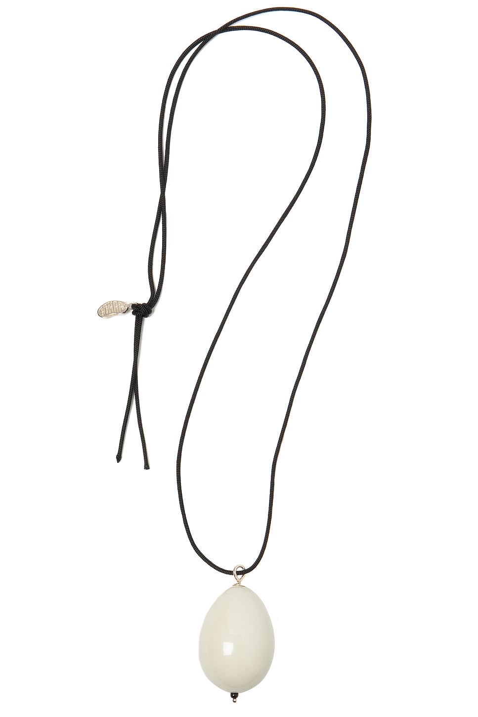 Image 1 of Gohar World Egg Host Pendant Necklace in White, Copper, & Sterling Silver