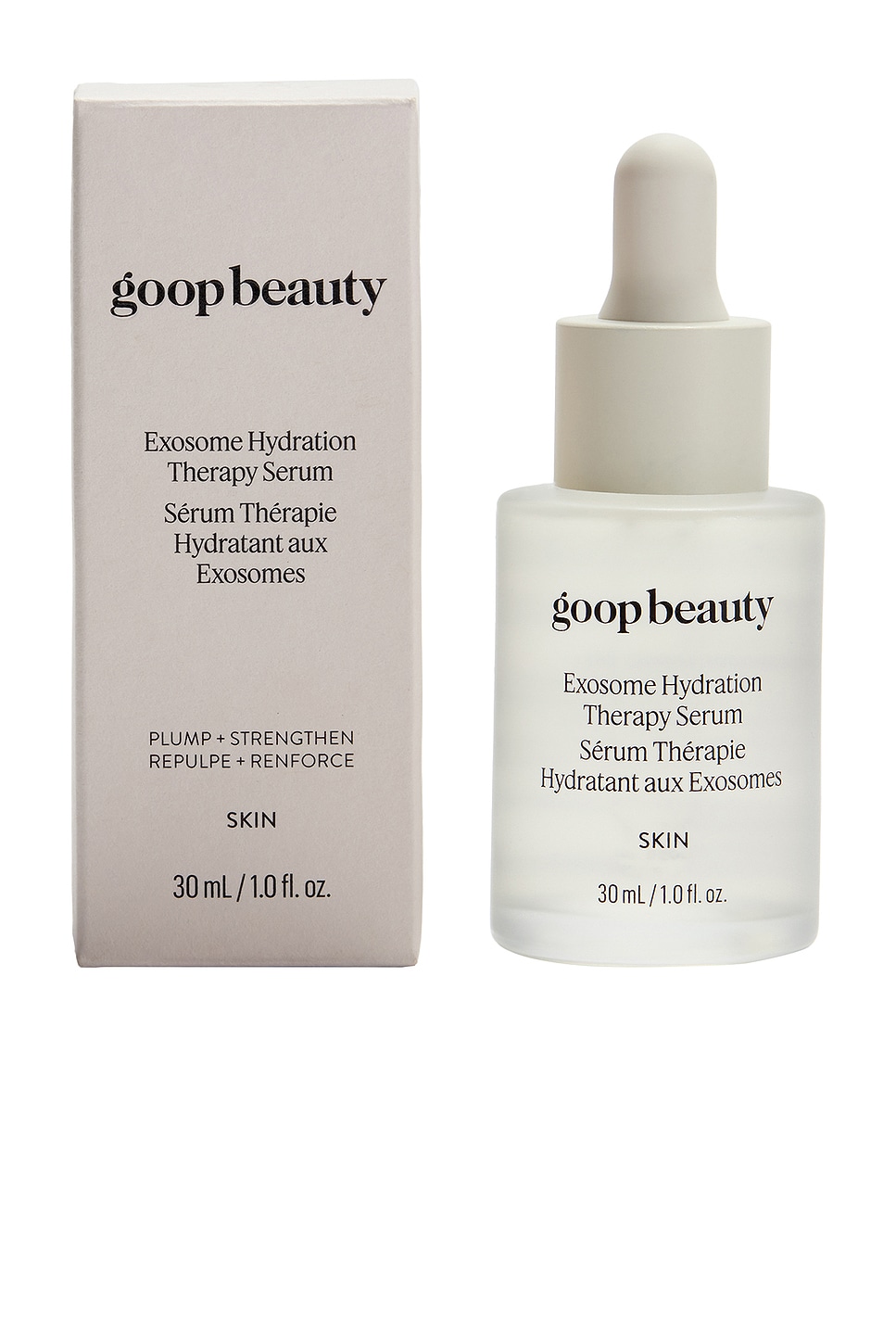 Goop Exosome Hydration Therapy Serum In White