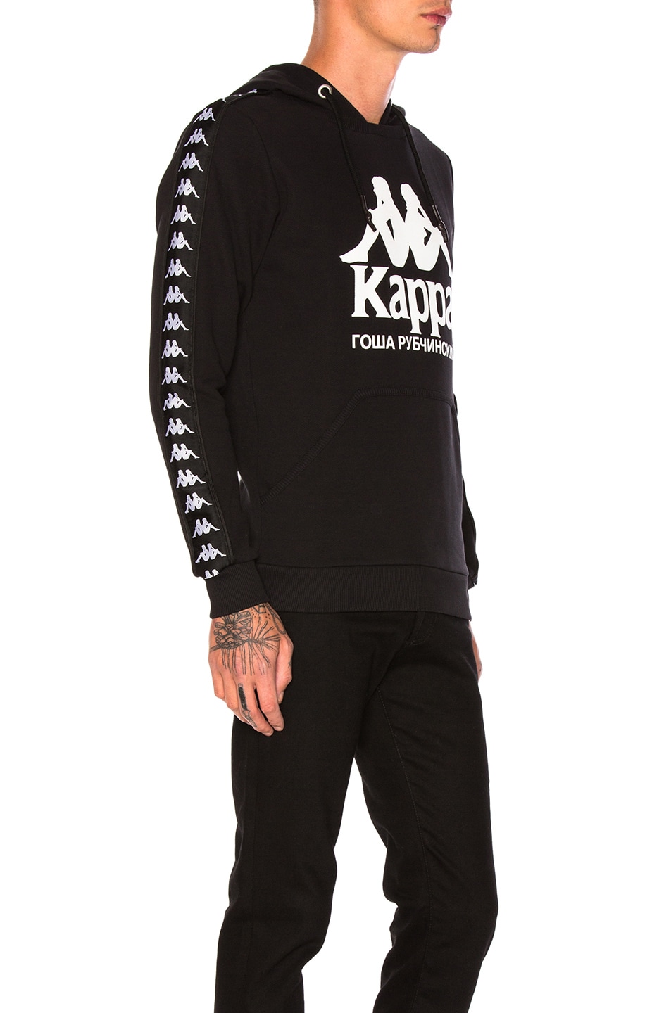 black kappa hoodie