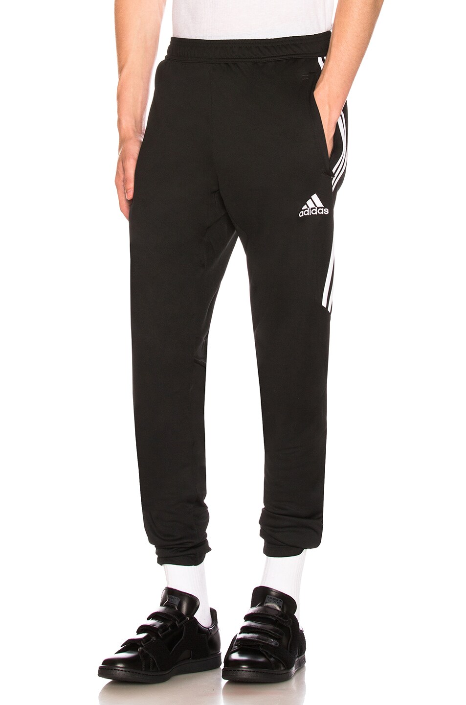 Image 1 of Gosha Rubchinskiy x adidas Track Sweatpants in Black & White