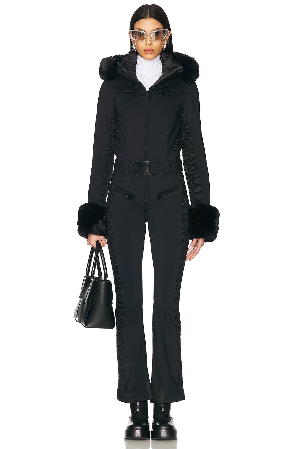 Angele Ski Suit in Black