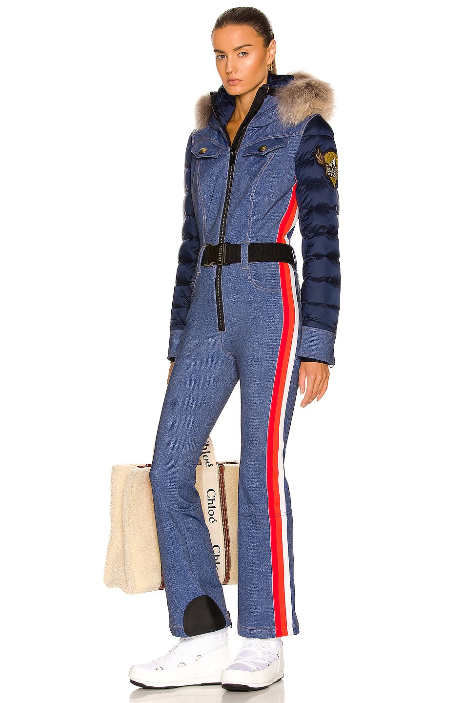 Image 1 of Goldbergh Limited Edition Longmont Jumpsuit in Blue