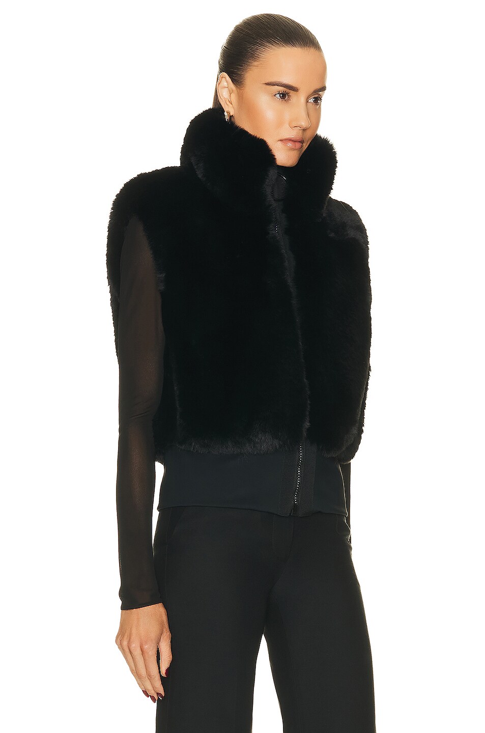 Goldbergh Hug Vest in Black FWRD