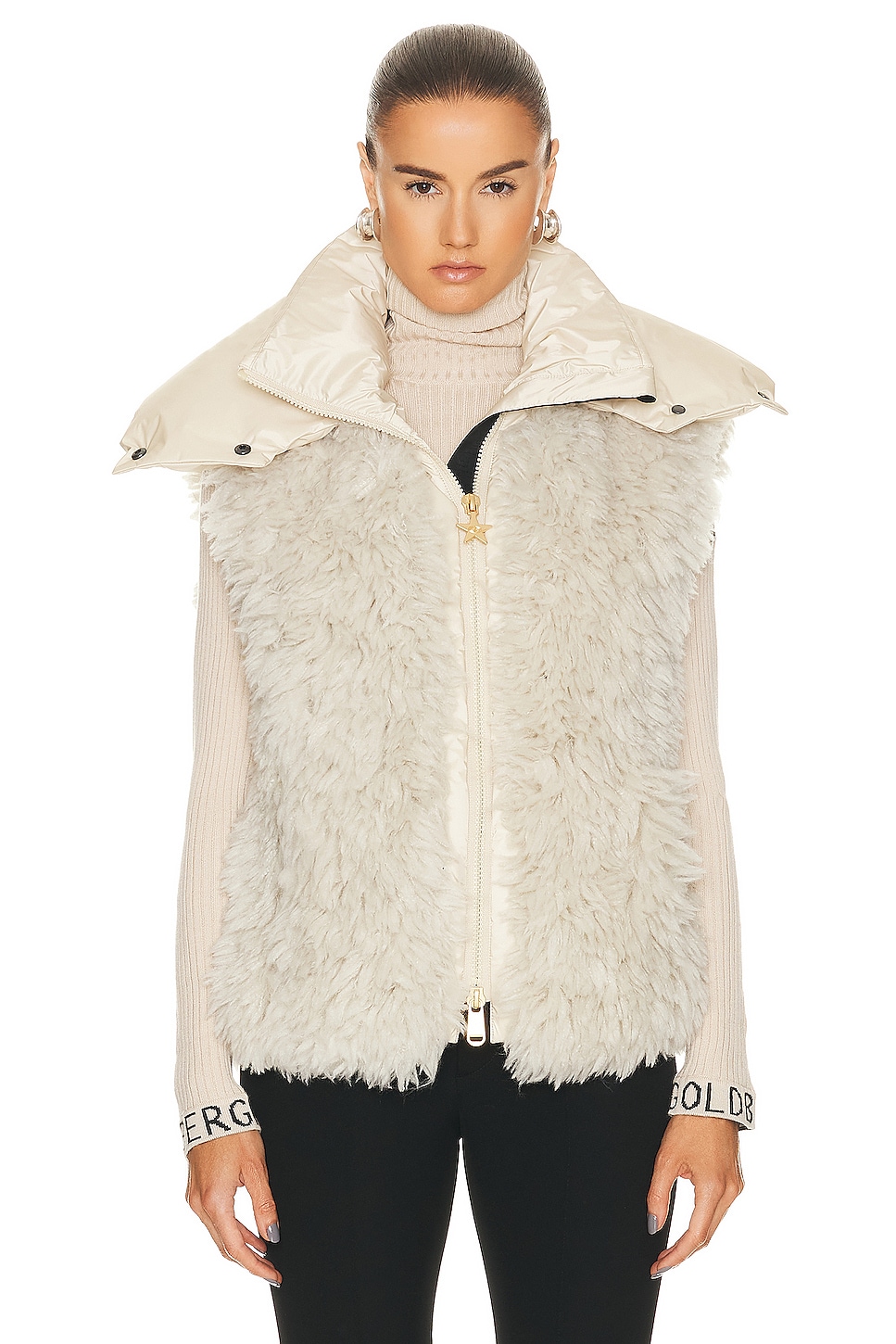 Image 1 of Goldbergh Iffy Vest in Off White
