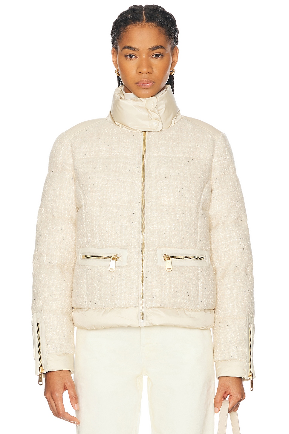 Chamonix Ski Jacket in Cream