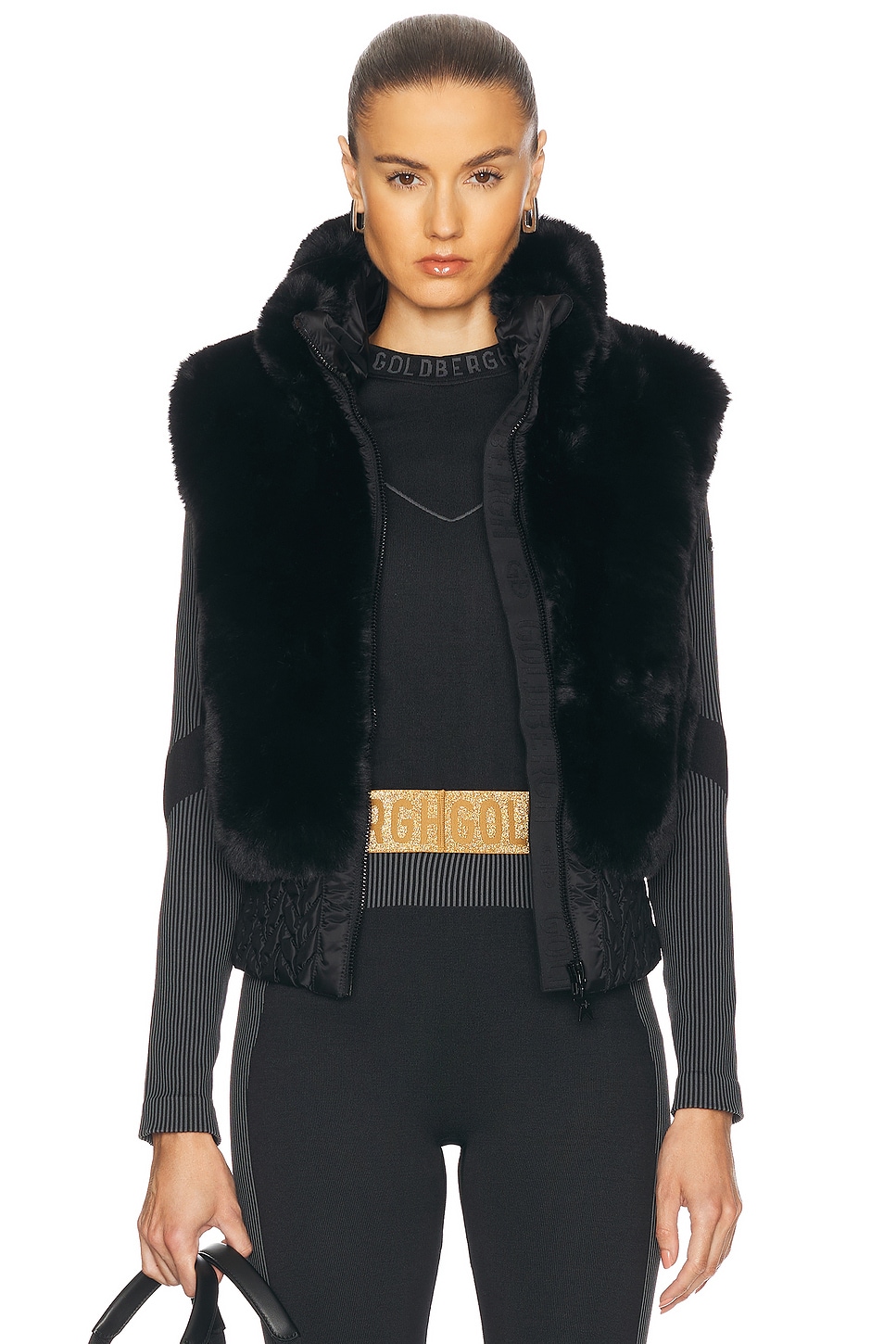 Lina Ski Vest in Black