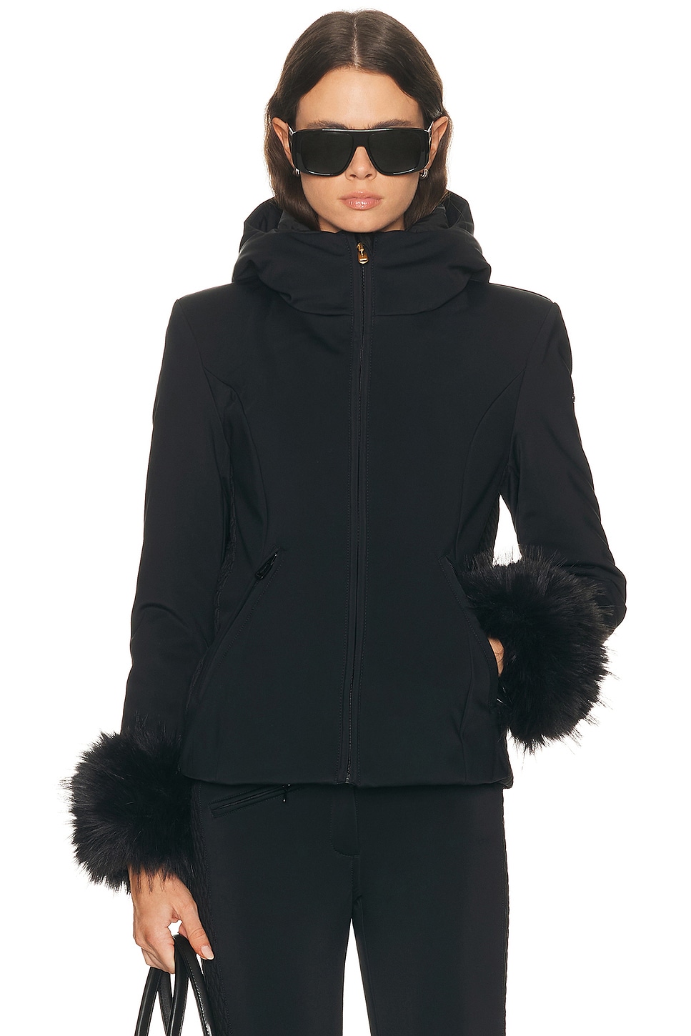 Image 1 of Goldbergh Eleganza Ski Jacket in Black