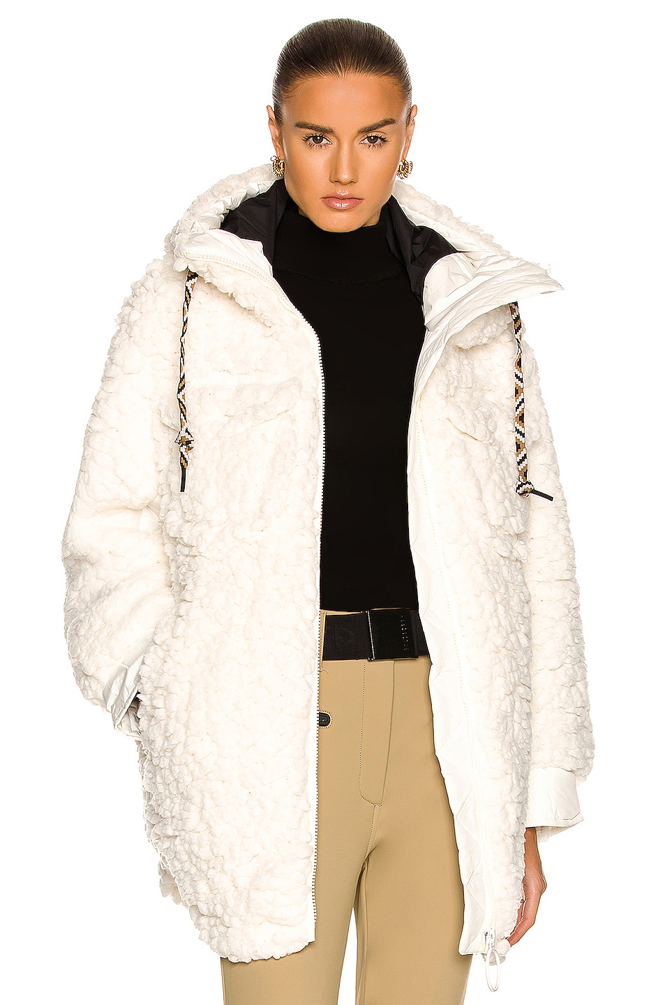 Image 1 of Goldbergh Cocoon Jacket in Off White