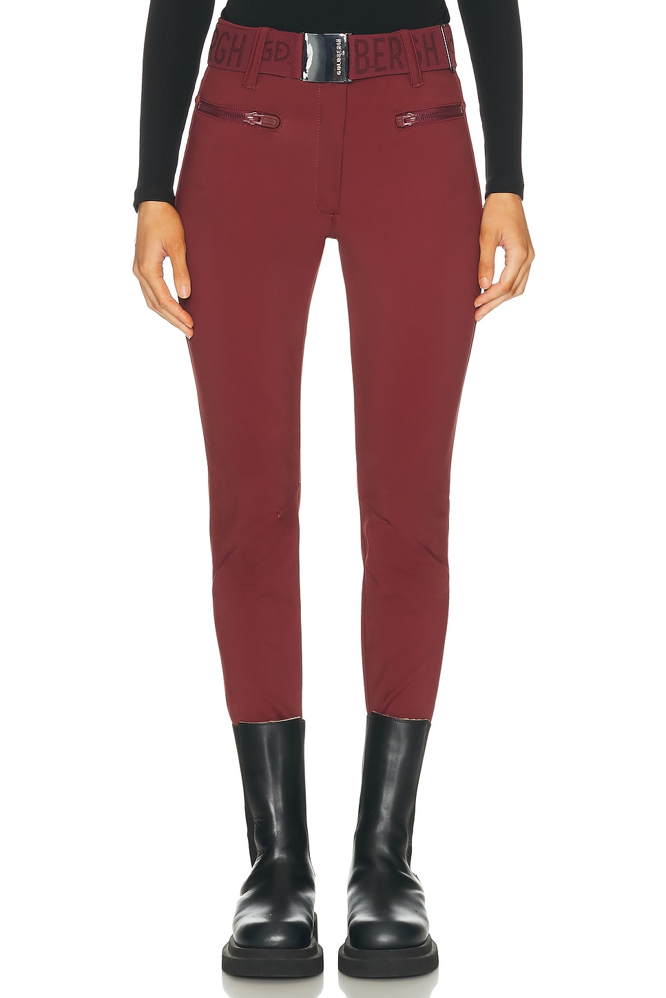Goldbergh Paris Ski Pant In Burgundy