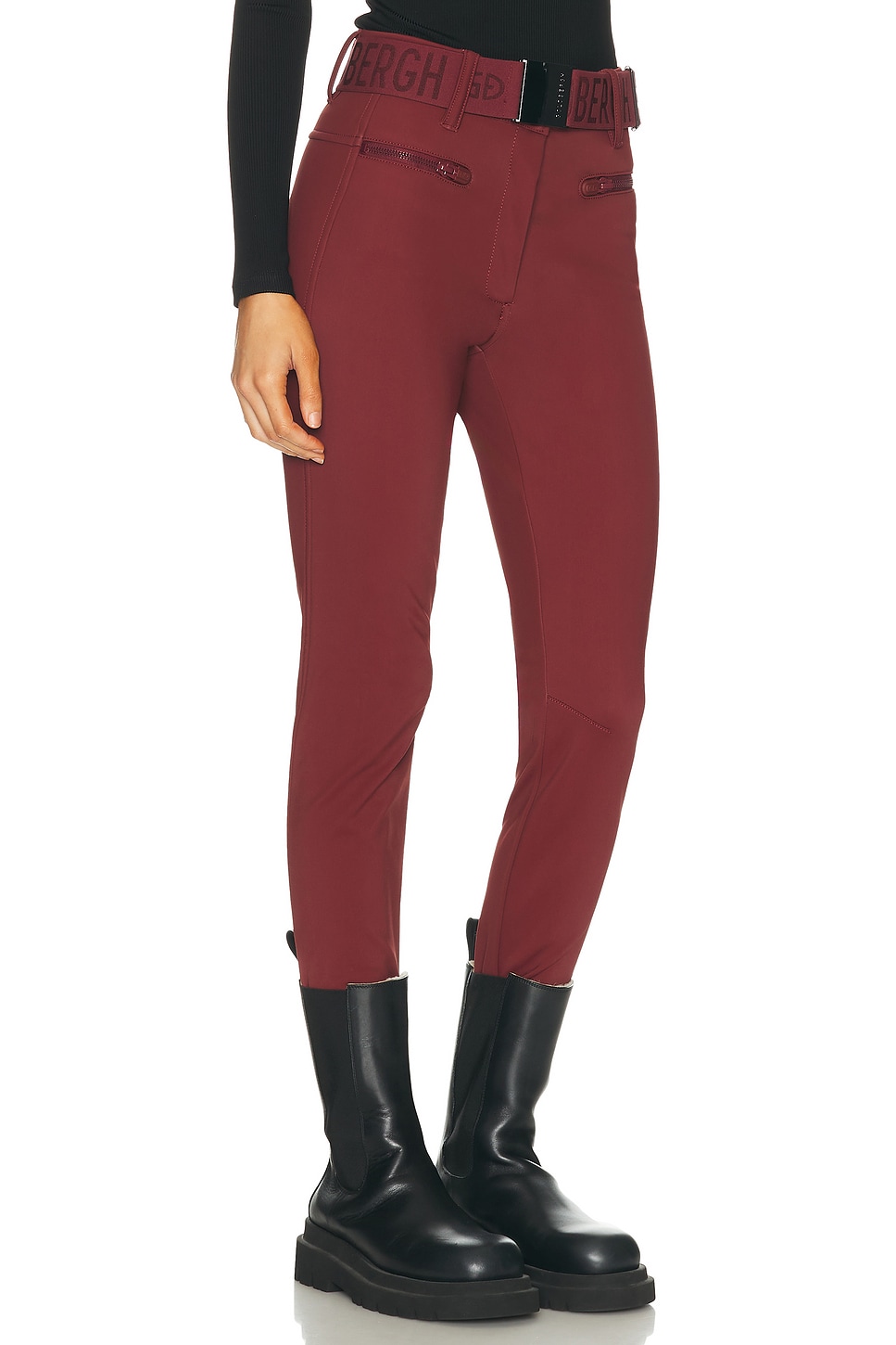 Goldbergh Paris Ski Pant In Burgundy