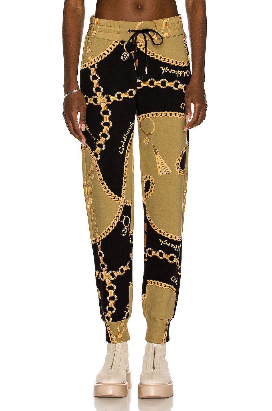 Image 1 of Goldbergh Value Sweatpant in Chain Gold