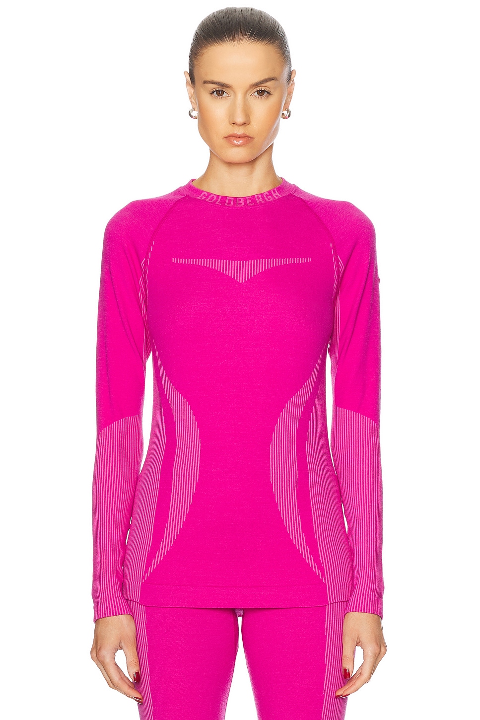 Slick Baselayer Top in Pink