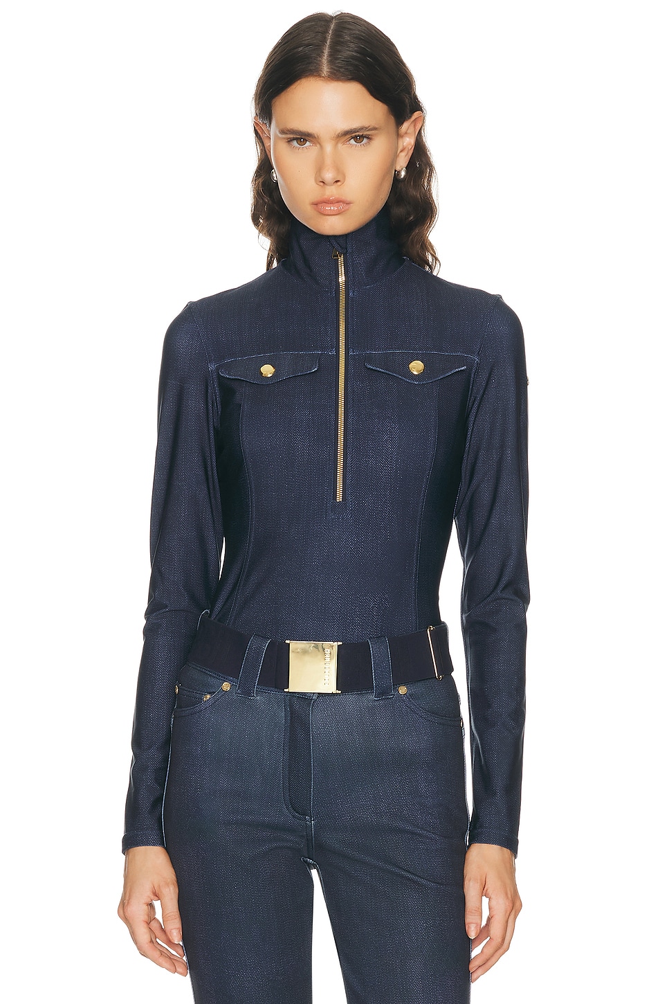 Goldbergh Yunnai Ski Pully in Blue