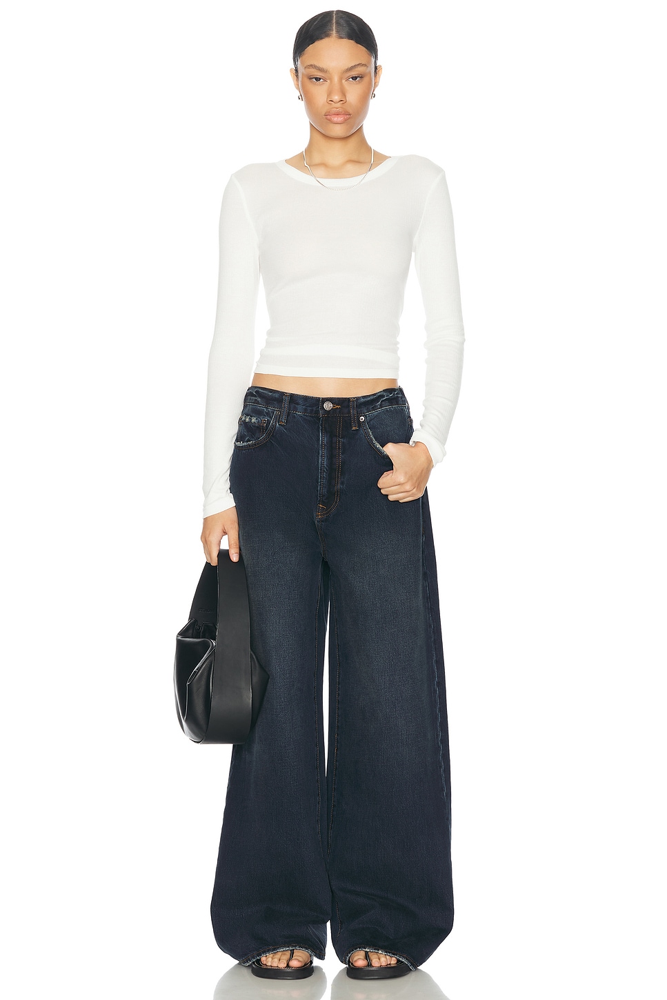 GRLFRND Rowan Oversized Baggy Jeans
