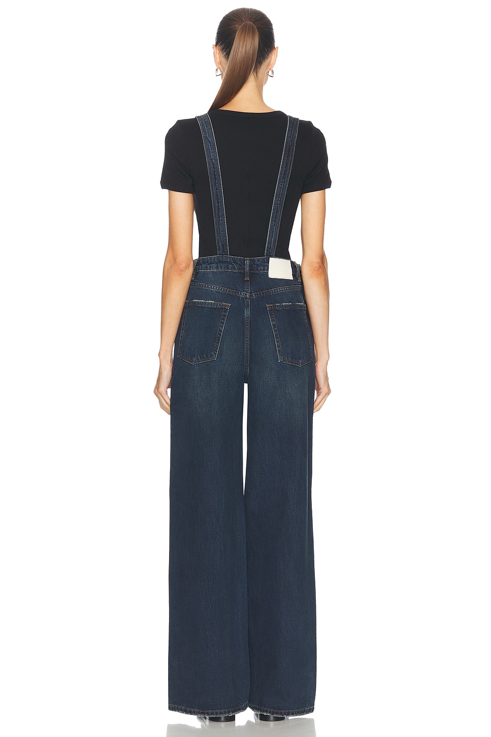 Sadie Wide Leg Overalls - Thumbnail 3