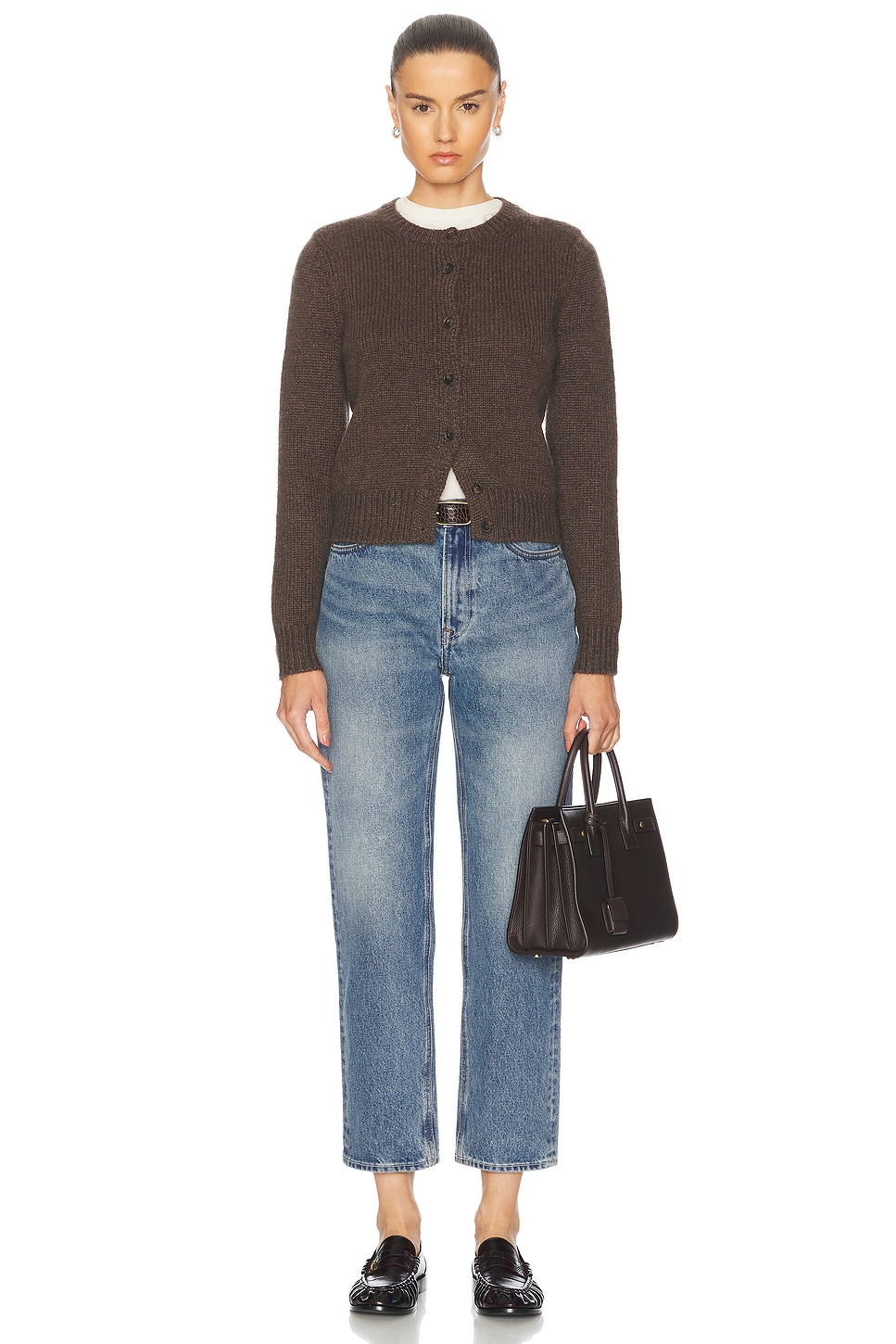 Image 5 of GRLFRND Eva Relaxed 90's Jeans in Hidden Forest