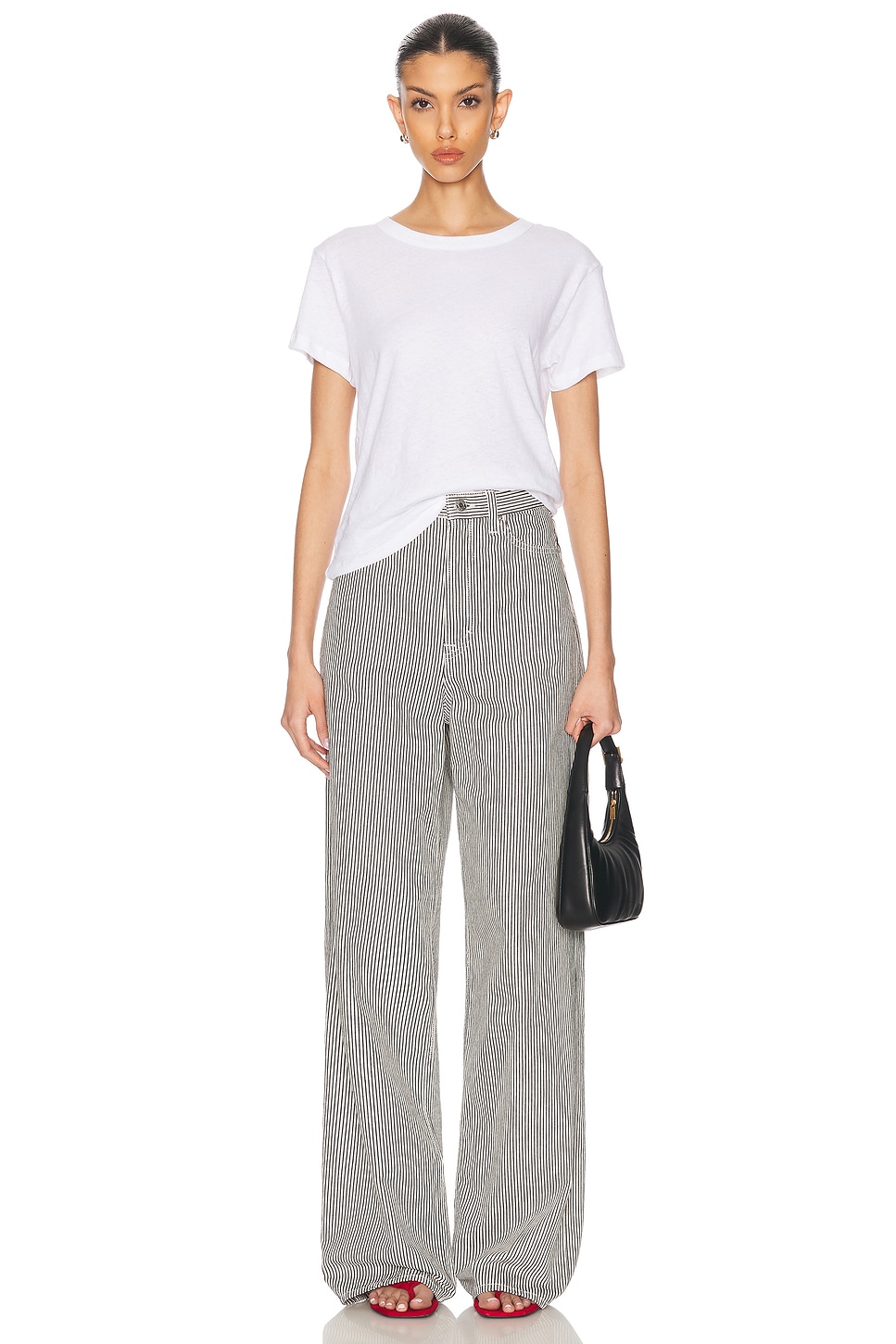 Rey High Rise Wide Jeans - Thumbnail 5