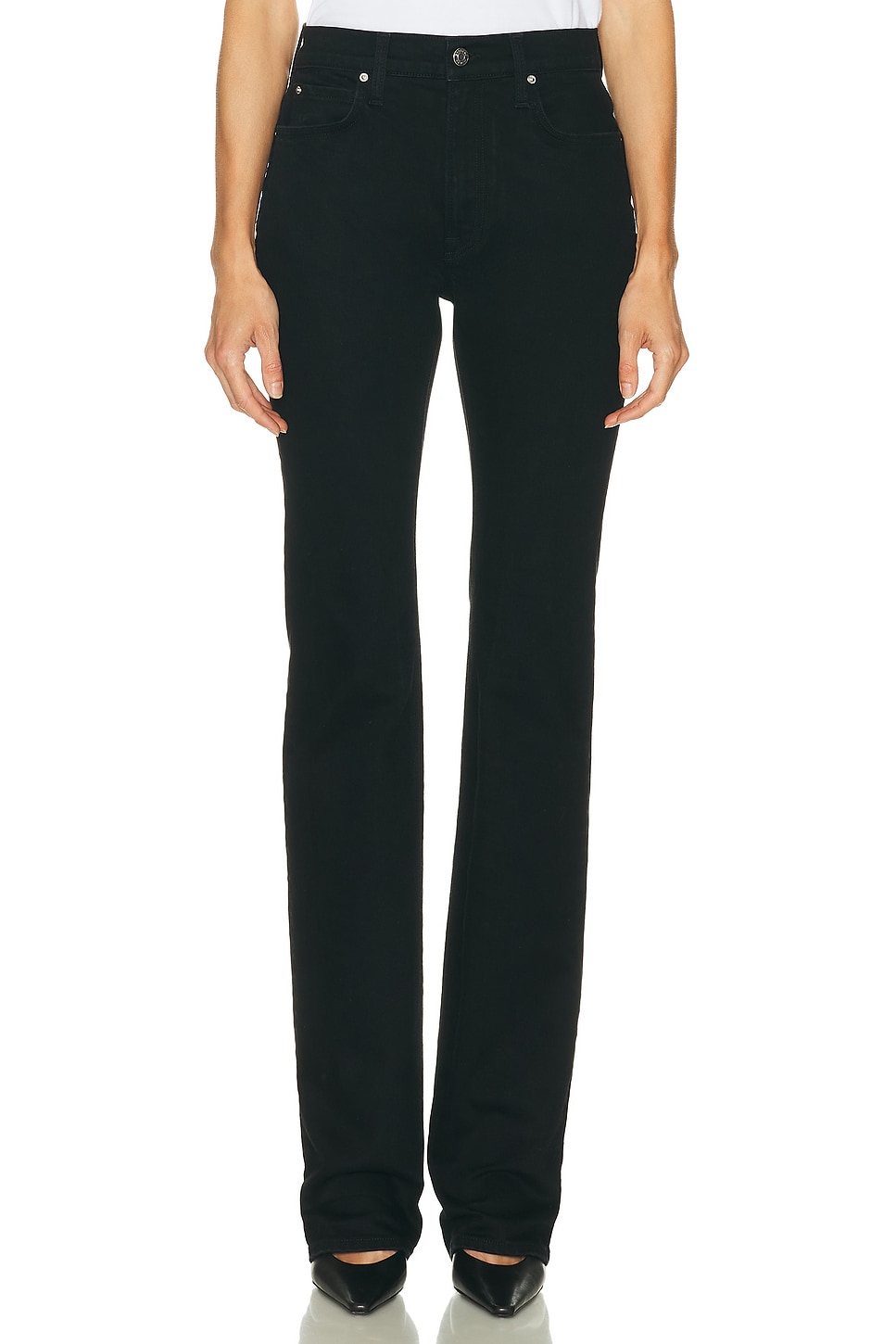 Image 1 of GRLFRND Remy Slim Boot in Alameda St