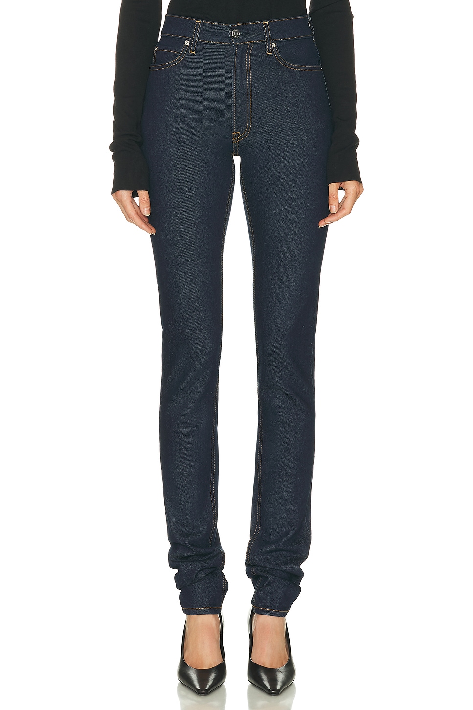 Image 1 of GRLFRND Bryn Mid Rise Skinny in alvarado st