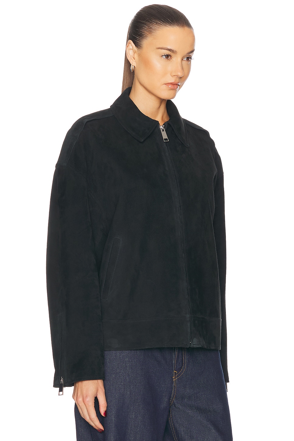 GRLFRND Alek Suede Jacket thumbnail