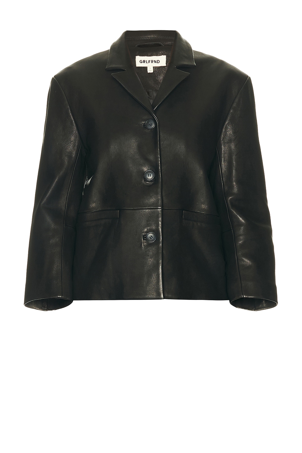 GRLFRND Marlo Leather Blazer