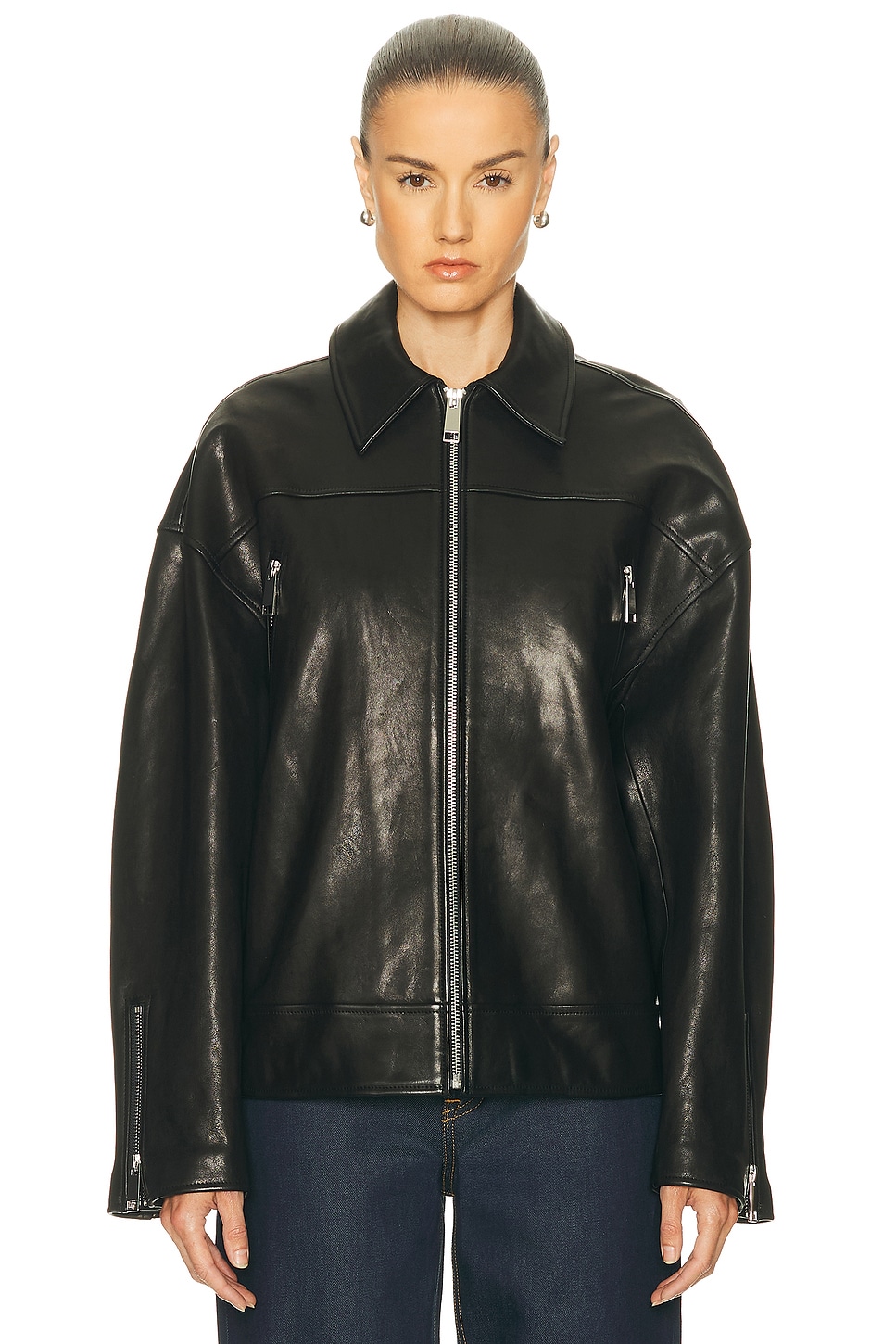 GRLFRND - Alek Leather Moto | Plush
